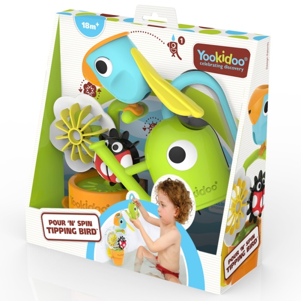 Yookidoo Pour 'N' Spin Tipping Bird