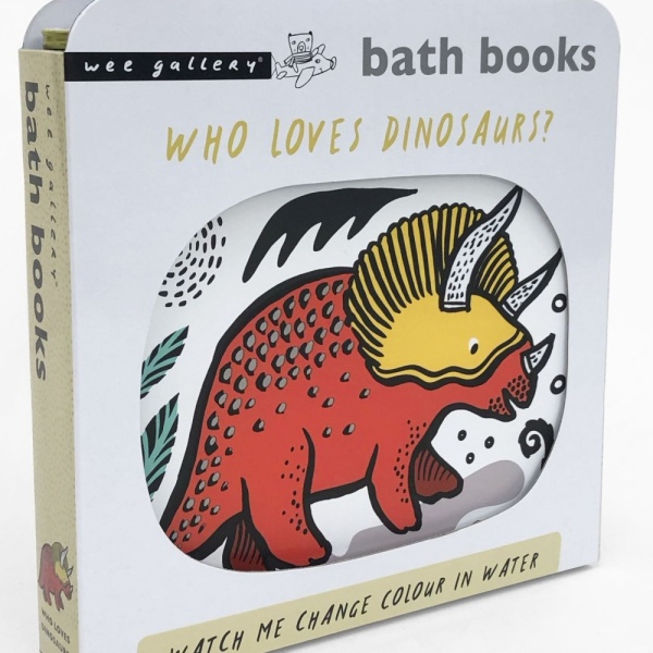 Wee Gallery Bath Book Dinosaurs
