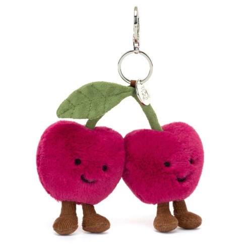 Jellycat Amuseable Cherries Bag Charm