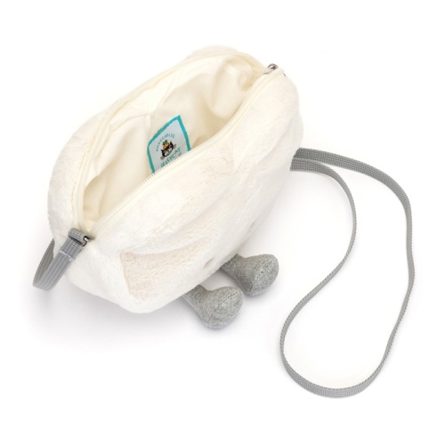 Jellycat Amuseable Cream Heart Shoulder Bag