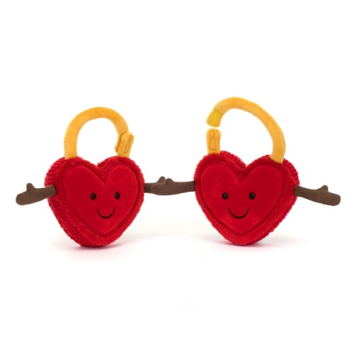 Jellycat Amuseable Val & Tina Love Locks - Valentine's 2025