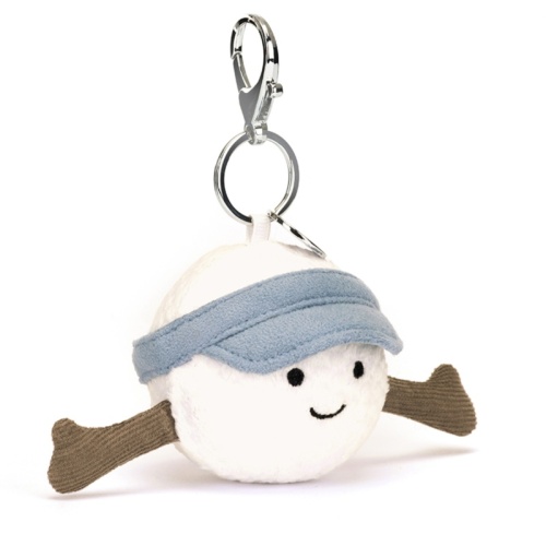 Jellycat Amuseable Sports Golf Ball Bag Charm