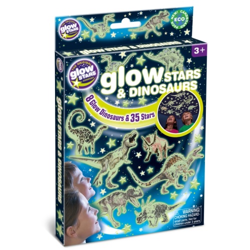 Brainstorm Glow Stars and Dinosaurs