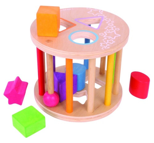 Bigjigs Rolling Shape Sorter