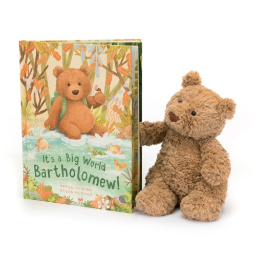 Jellycat It's a Big World Bartholomew Book