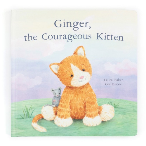 Jellycat Ginger, the Courageous Kitten Book