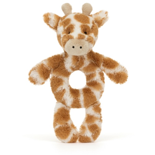 Jellycat Bashful Giraffe Ring Rattle