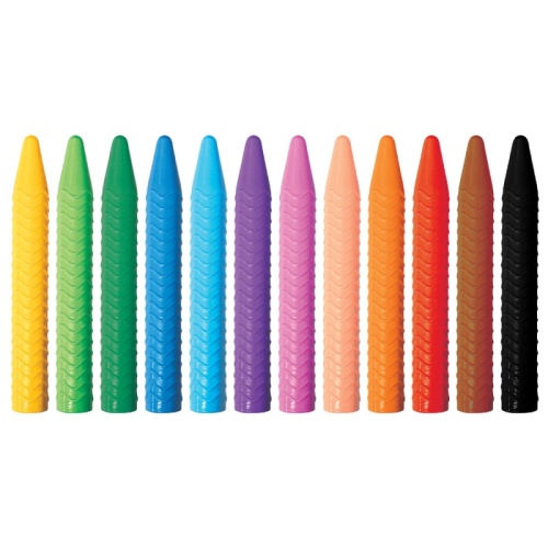 Haku Yoka 12 Spiral Crayons