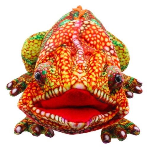 The Puppet Company - Large Creatures: Chameleon (Orange)