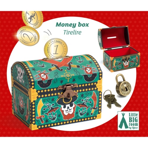 Djeco Money Box - Pirates DD03331