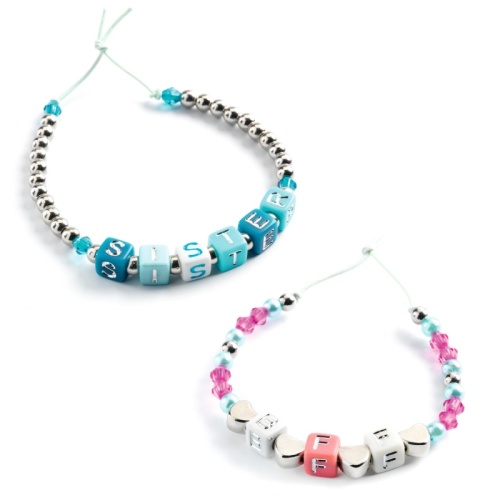 Djeco Alphabet Beads Silver Dj00030