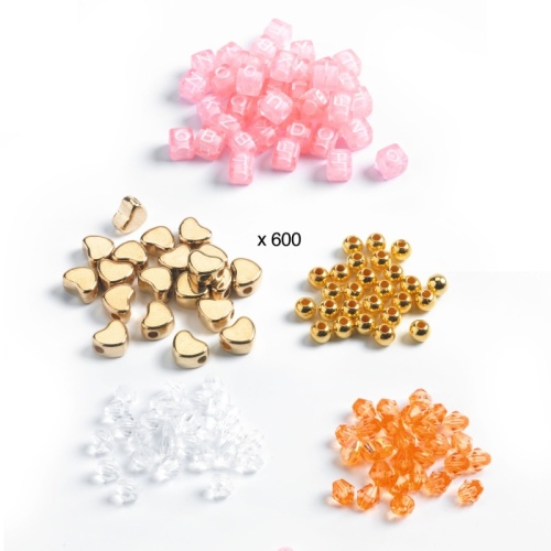 Djeco Alphabet Beads Gold Dj00031