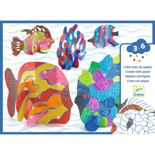 Djeco Create with Paper - Under the Waves DJ00095