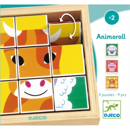 Djeco Animoroll Puzzle Box DJ01955