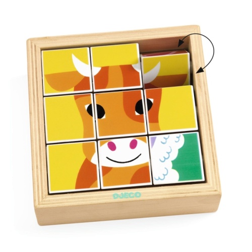 Djeco Animoroll Puzzle Box DJ01955