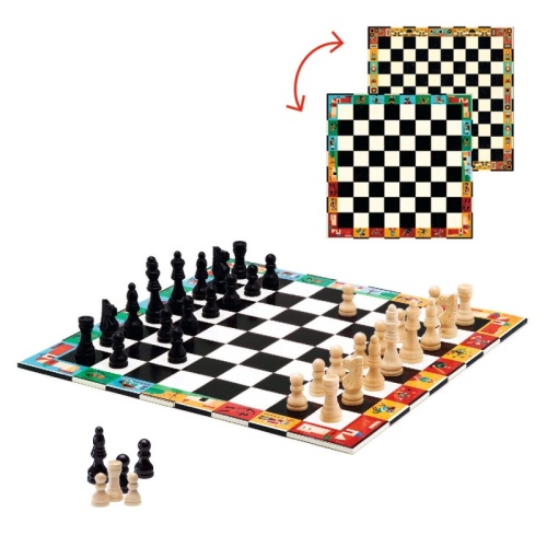Djeco Chess and Draughts DJ05225
