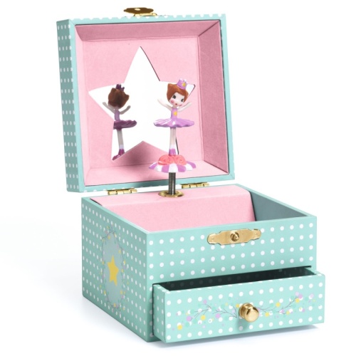 Djeco Musical Jewellery Box - Delicate Ballerina DJ06085