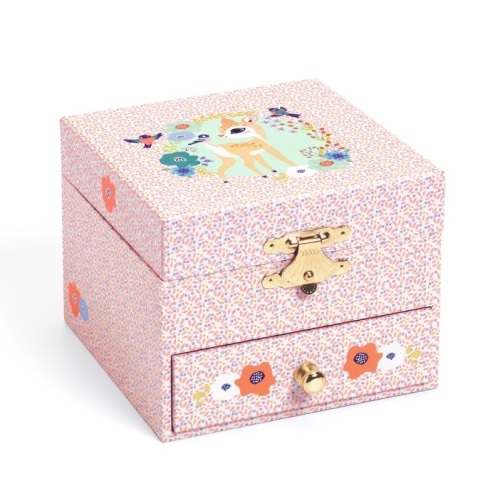 Djeco Musical Jewellery Box - The Woodland Fawn DJ06086