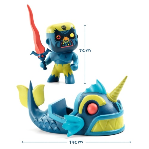 Djeco Arty Toys Pirates - Terrible and Monster DJ06839