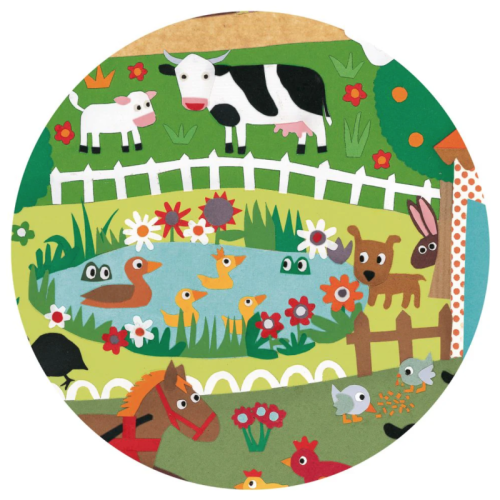 Djeco Observation Puzzle - Farm 35 Pieces DJ07591