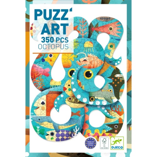 Djeco Puzzle Art - Octopus DJ07651