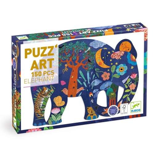 Djeco Puzzle Art - Elephant DJ07652