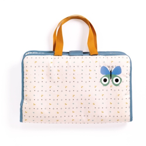 Djeco Pomea Changing Bag - Blue Fly DJ07851