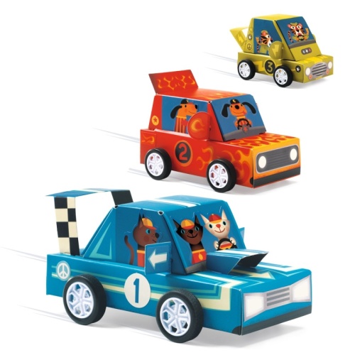 Djeco Do It Yourself Race Cars - Grand Prix DJ07932