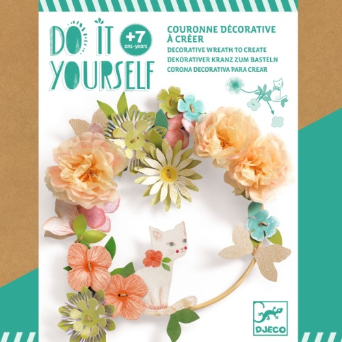 Djeco Do it Yourself - Decorative Wreath to Create Dalia DJ07967