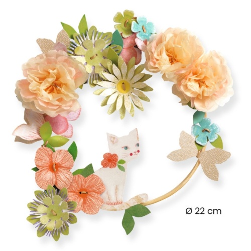 Djeco Do it Yourself - Decorative Wreath to Create Dalia DJ07967