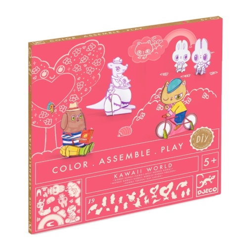 Djeco Colour Assemble Play - Kawaii DJ08007