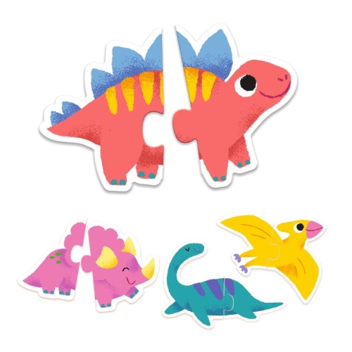 Djeco Dinosaurs Puzzle Duo DJ08263