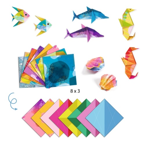 Djeco Origami Sea Creatures DJ08755
