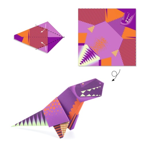 Djeco Origami Dinosurs DJ08758