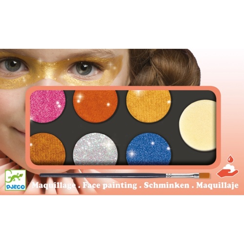 Djeco Face Paint Palette Set Pink DJ09232