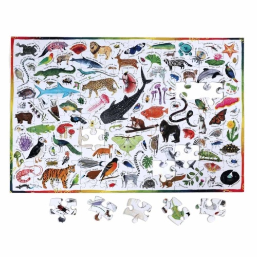 Eeboo 100 Piece Puzzle - Beautiful World