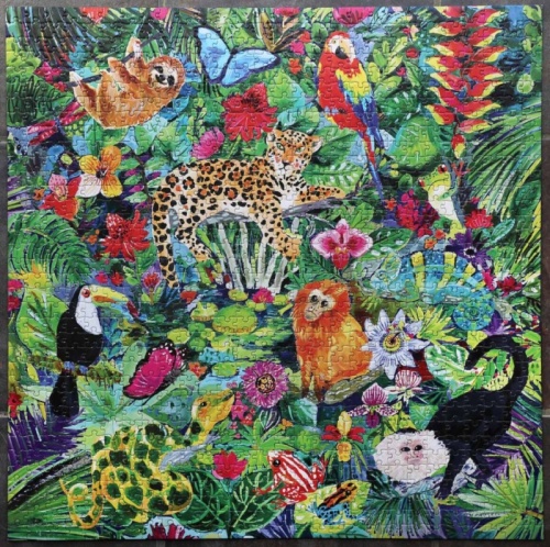 Eeboo 1000 Piece Puzzle - Amazon Rainforest