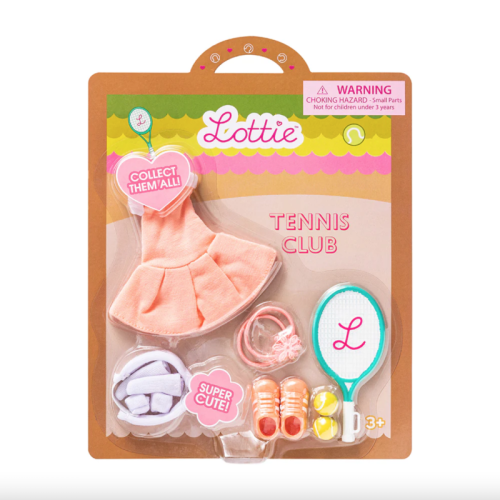 Lottie Doll Tennis Club Outfit Set