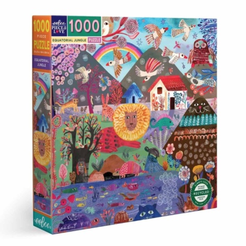 Eeboo 1000 Piece Puzzle - Equatorial Jungle