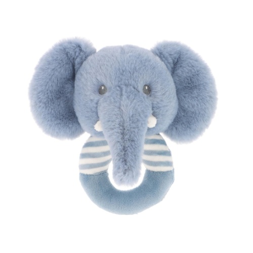 KeelEco Baby Ezra Elephant Ring Rattle