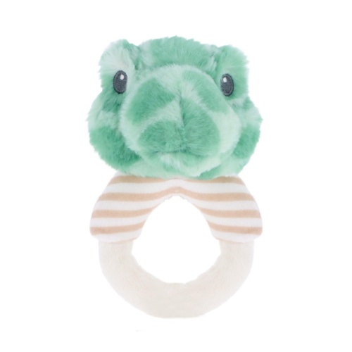 KeelEco Baby Terry Turtle Ring Rattle