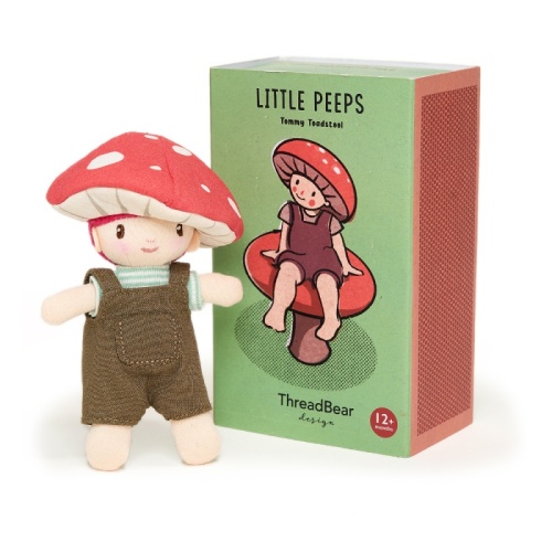 ThreadBear Design Little Peeps - Tommy Toadstool