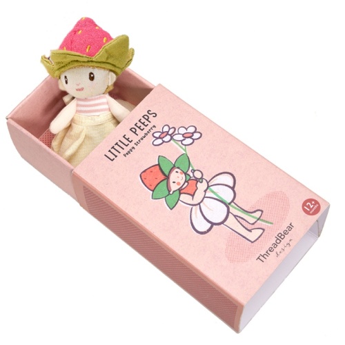 ThreadBear Design Little Peeps - Poppy Strawberry