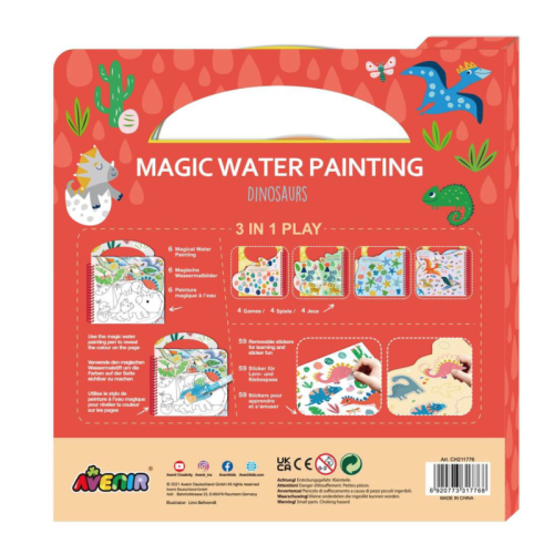 Avenir Magic Water Painting Dinosaur