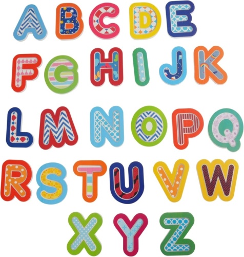 Buddy & Barney Bath Time Stickers - Alphabet