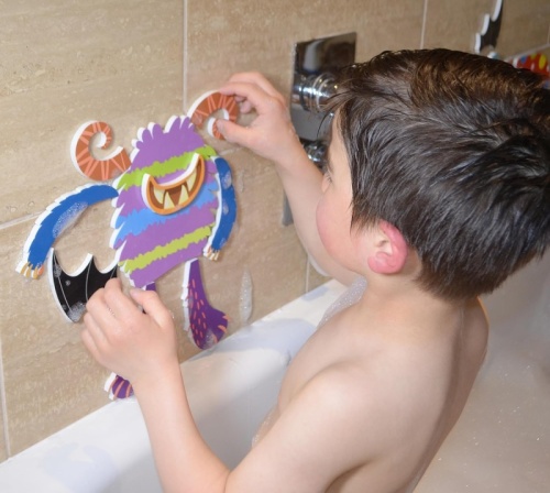 Buddy & Barney Bath Time Stickers - Silly Monsters