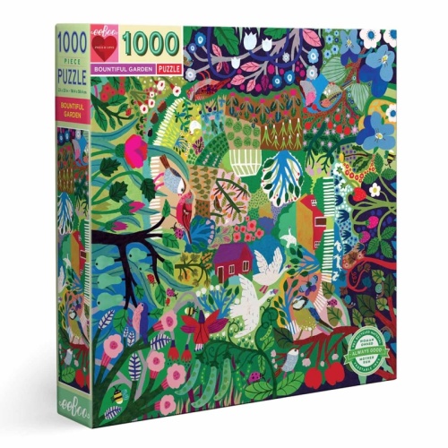 Eeboo 1000 Piece Puzzle - Bountiful Garden