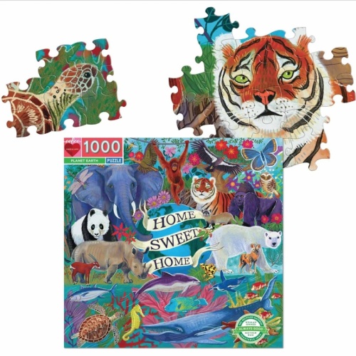 Eeboo 1000 Piece Puzzle - Planet Earth