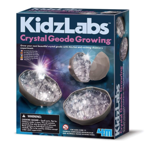 4M Kidz Labs Grow Your Own Crystal Geodes