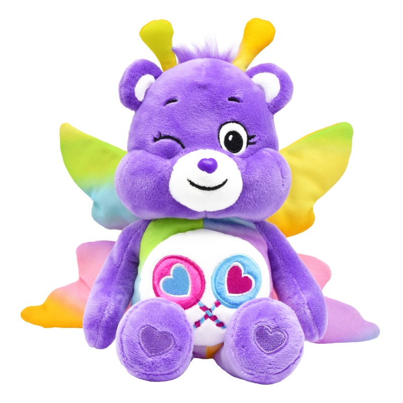 Care Bears Basic Bean Plush - Butterfly Share Bear